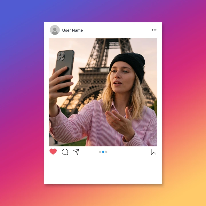 Preview de Instagram Post