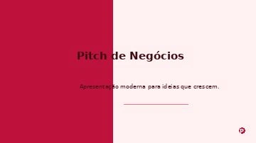 Preview de Pitch de Negócios 01