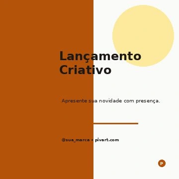 Preview de Lançamento Criativo 07